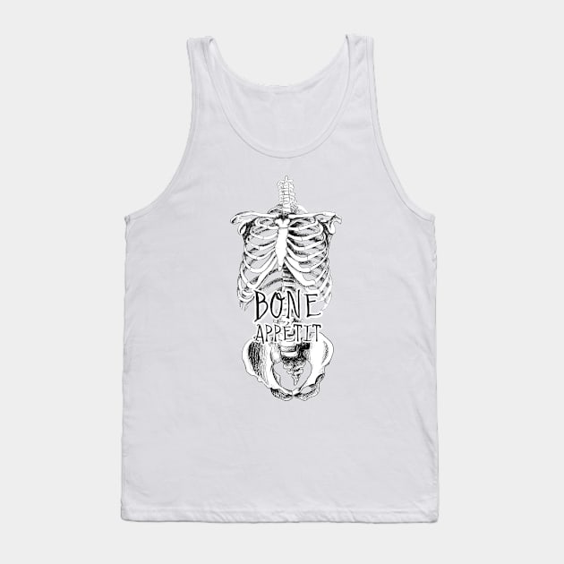 Bone Appétit Tank Top by Batg1rl